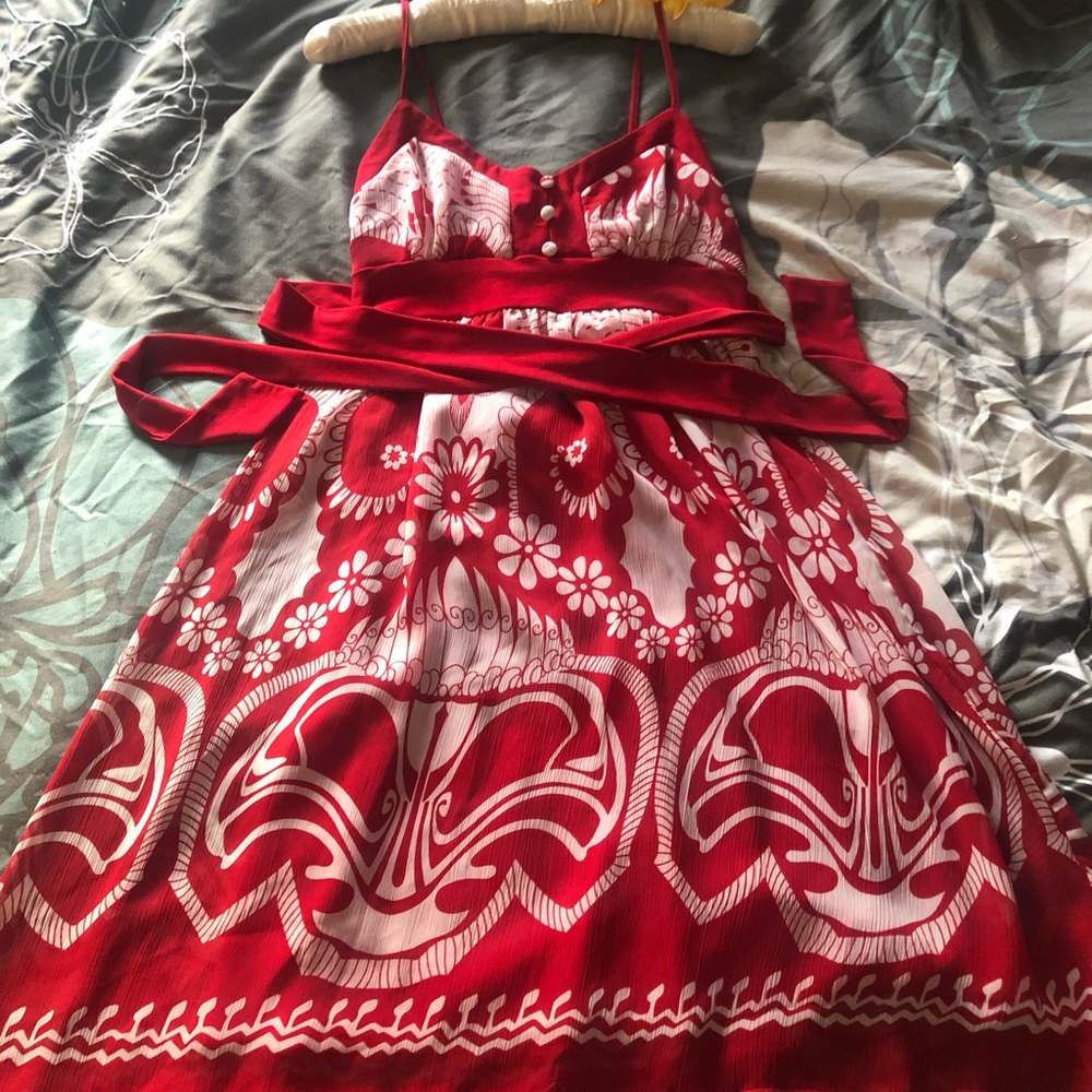Perfect SUMMER dress Red & White